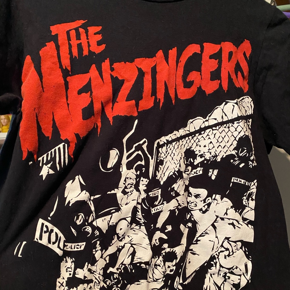 The Menzingers SM T-Shirt (punk rock band merch)